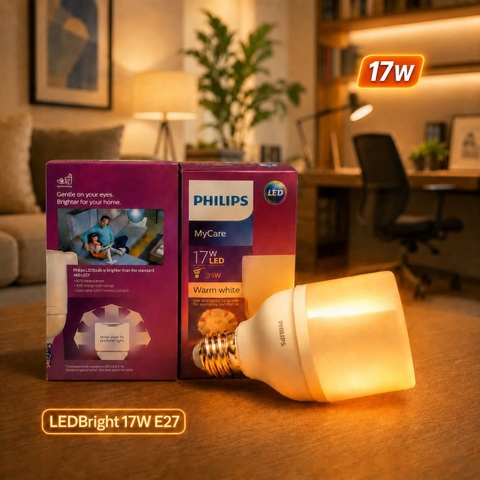 Đèn LED Bulb Philips LEDBright 17W E27 230V 1CT/12 APR