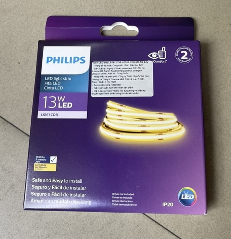 Đèn LED Dây Philips LS161 COB LED12 13W  5M 24V