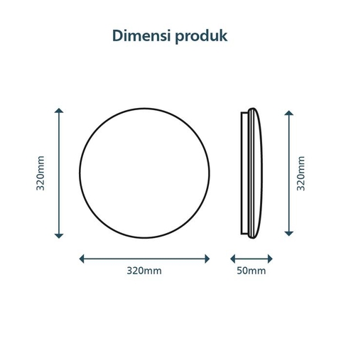Đèn LED Ốp Trần Philips CL200 EC RD 17W 65K W HV 02 Đường kính 320 mm