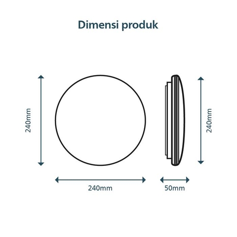 Đèn LED Ốp Trần Philips CL200 EC RD 10W 65K W HV 02 Đường kính 240 mm