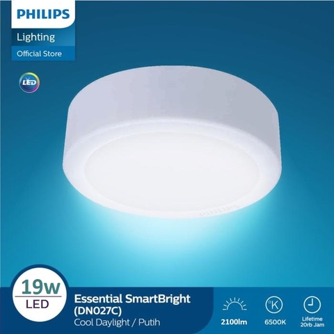 Đèn LED Ốp Trần Philips DN027C G3 LED20 19W 220-240V D225