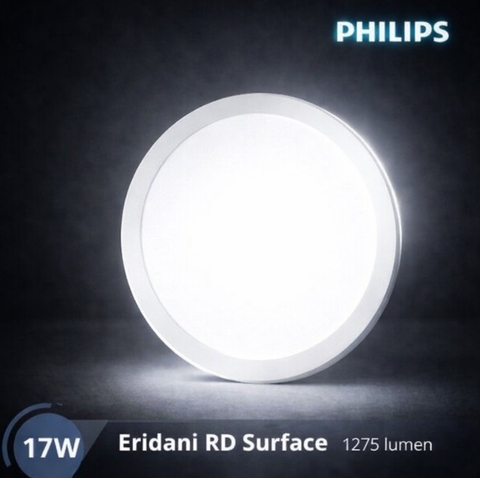 Đèn Led Ốp Trần Philips Eridani RD Surface LED12 D150 17W Đường kính 173 mm
