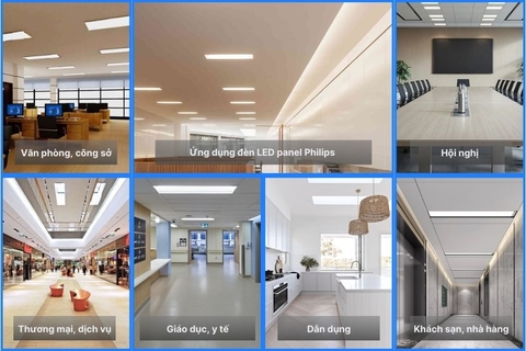 Đèn LED Panel Philips RC091V LED36S 40W PSU W30L120