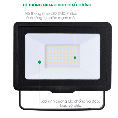 Đèn Led Pha Philips BVP150 LED17 20W 220-240V SWB CE