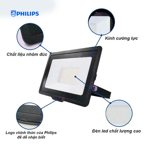 Đèn LED Pha Philips BVP150 LED90 100W 220-240V SWB CE