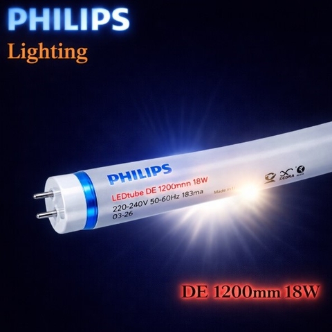 Đèn LED Tuýp Philips LEDtube DE 1200mm 18W 1800lm T8 G13