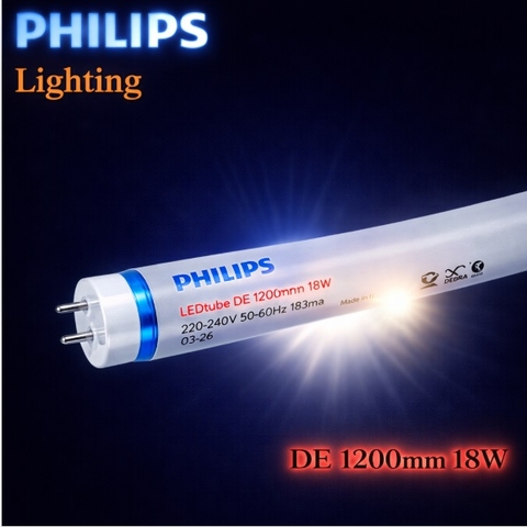 Đèn LED Tuýp Philips LEDtube DE 1200mm 18W 1800lm T8 G13