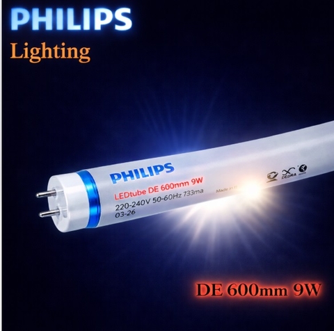 Đèn LED Tuýp Philips LEDtube DE 600mm 9W 900lm T8 G13