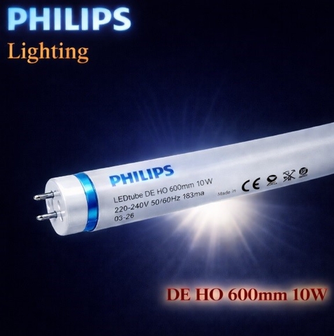 Đèn LED Tuýp Philips LEDtube DE HO 600mm 10W T8 G13 C