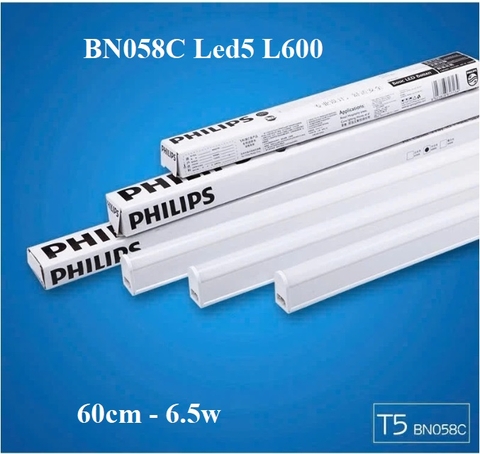 Đèn Led Tuýp Philips T5 6.5W Batten BN058C Led5 L600