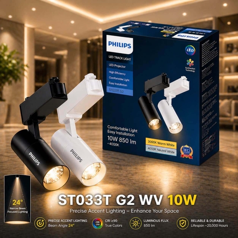 Đèn Rọi Ray Philips ST033T G2 WV 10W