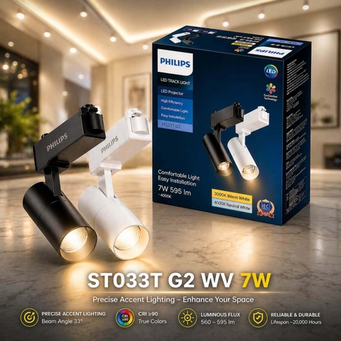 Đèn Rọi Ray Philips ST033T G2 WV 7W