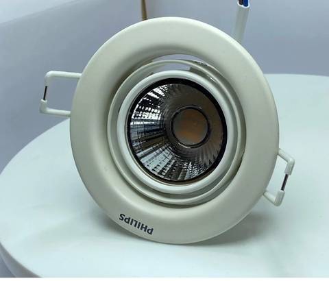 Đèn Spotlight Philips 59776 POMERON 070 7W WH recessed LED