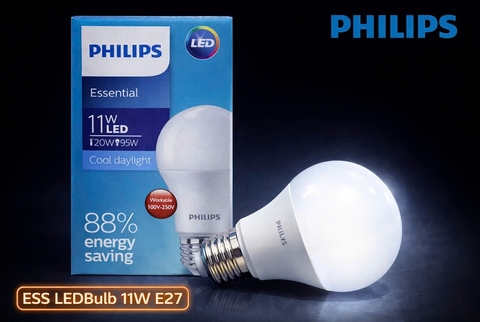 Đèn LED Bulb Philips ESS LEDBulb 11W E27 230V 1CT/12 APR