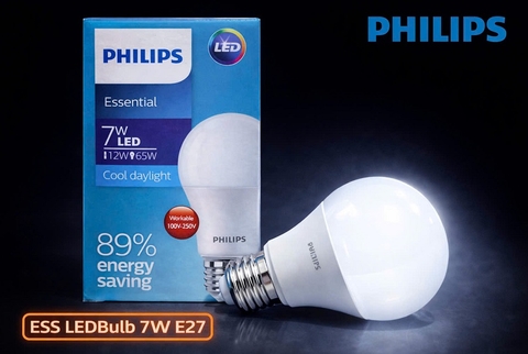 Đèn LED Bulb Philips ESS LEDBulb 7W E27  230V 1CT/12 APR