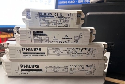 Nguồn cho Đèn Led Dây Philips Economic LED Transformer 60W 24VDC