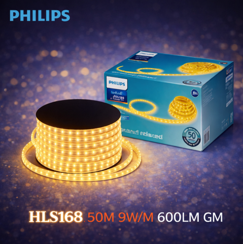 Đèn Led Dây Philips HLS168 50M 9W/M 600LM GM