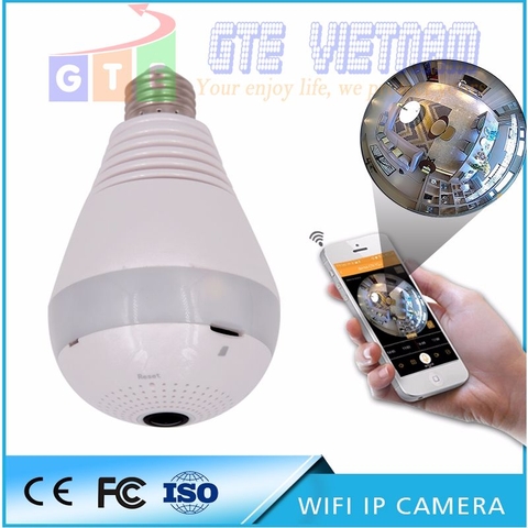 Camera wifi ngụy trang bóng đèn điện MS-VRC105WY