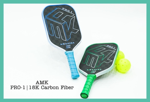 Vợt Pickleball Amakirk Pro 1 18k 2D ( 16 mm )
