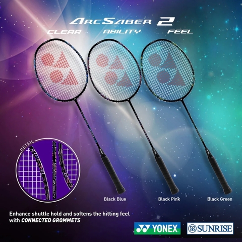 Vợt Yonex Arcsaber 2 Clear