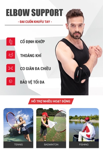 Băng Bảo Vệ Khuỷu Tay GoodFit GF401E