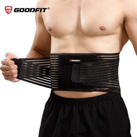 Đai lưng cột sống có thanh nẹp, co giãn thoáng khí GoodFit GF725WS