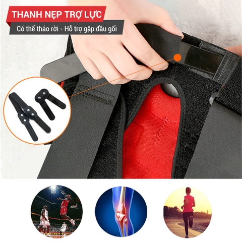 Băng Bảo Vệ Khớp Gối Chuyên Dụng GoodFit GF520K