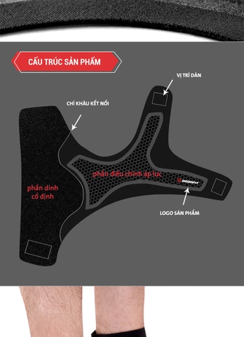 Băng Bảo Vệ Cổ Chân , Mắt Cá Chân GoodFit GF611A