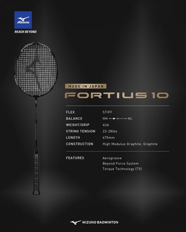 Vợt Mizuno Fortius 10 ( BDSS )