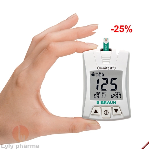 Omnitest 3 - Máy đo đường huyết