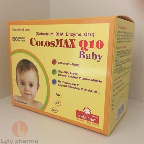 ColosMax Q10 Baby - Sữa non cho trẻ chậm lớn