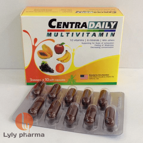 Centra Daily - Cung cấp các vitamin và khoáng chất cho cơ thể