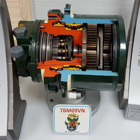 CỤM ĐỘNG CƠ HÀNH TRÌNH TBM09VN - (TRAVEL MOTOR ASS'Y TBM09VN)