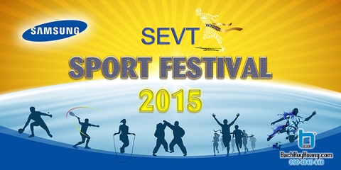 Thiết Kế Backdrop - Phông Sân Khấu - SEVT Sport Festival