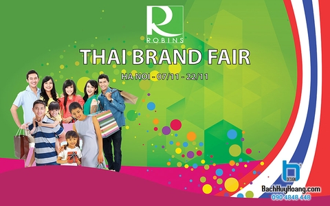 Thiết Kế Backdrop - Phông Sân Khấu - Thai Brand Fair