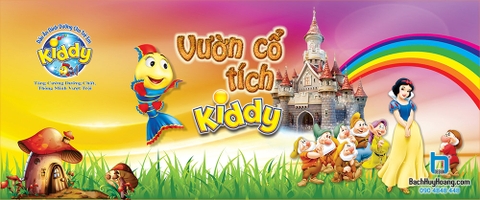 Thiết Kế Backdrop - Phông Sân Khấu - Kiddy Vườn Cổ Tích