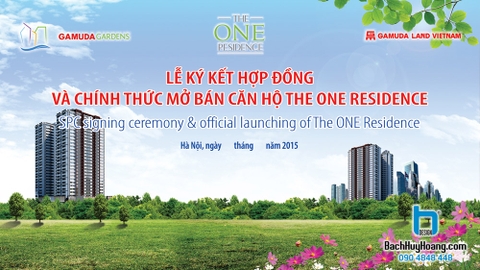 Thiết Kế Backdrop - Phông Sân Khấu - The One Residence