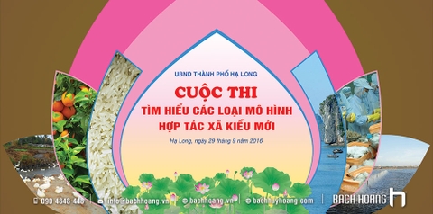 Thiết Kế Backdrop, Phông Sân Khấu - Cuộc thi tìm hiểu các loại mô hình Hợp tác xã kiểu mới