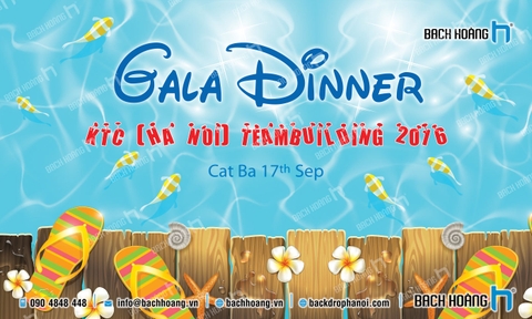 Thiết Kế Backdrop - Phông Gala Dinner - Team Building mẫu 07