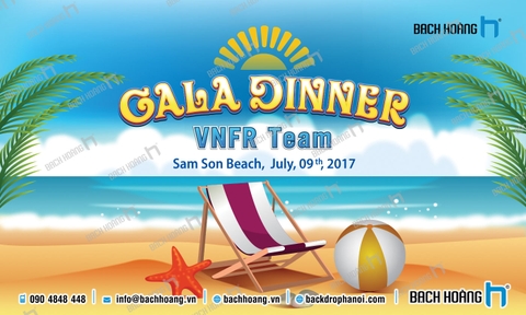 Thiết Kế Backdrop - Phông Gala Dinner - Team Building mẫu 15