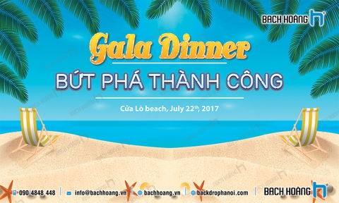 Thiết Kế Backdrop - Phông Gala Dinner - Team Building mẫu 24