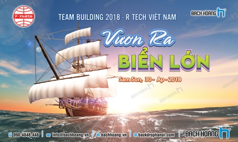 Thiết Kế Backdrop - Phông Gala Dinner - Team Building mẫu 26