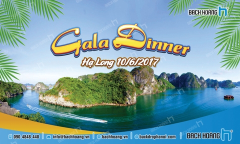 Thiết Kế Backdrop - Phông Gala Dinner - Team Building mẫu 29