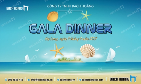 Thiết Kế Backdrop - Phông Gala Dinner - Team Building mẫu 58