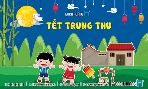 Thiết Kế Backdrop - Phông Sân Khấu Tết Trung Thu 06