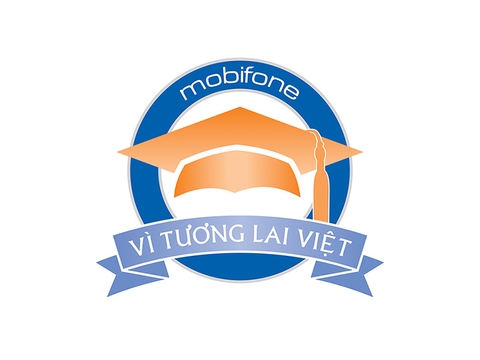 Logo Quỹ học bổng MobiFone vì tương lai Việt