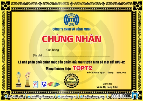 Thiết Kế Bằng Khen - Giấy Chứng Nhận 24