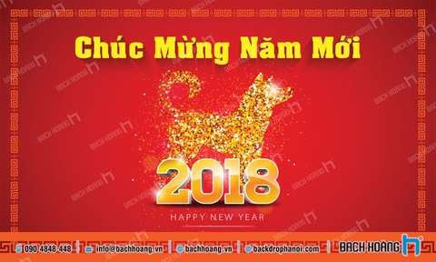 Thiết Kế Backdrop - Phông Chúc Mừng Năm Mới 16