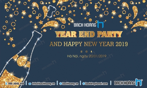 Background - Backdrop - Phông Year End Party 12