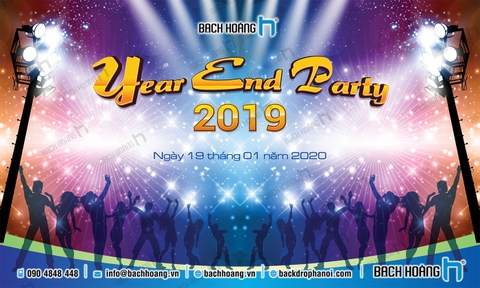 Background - Backdrop - Phông Year End Party 27